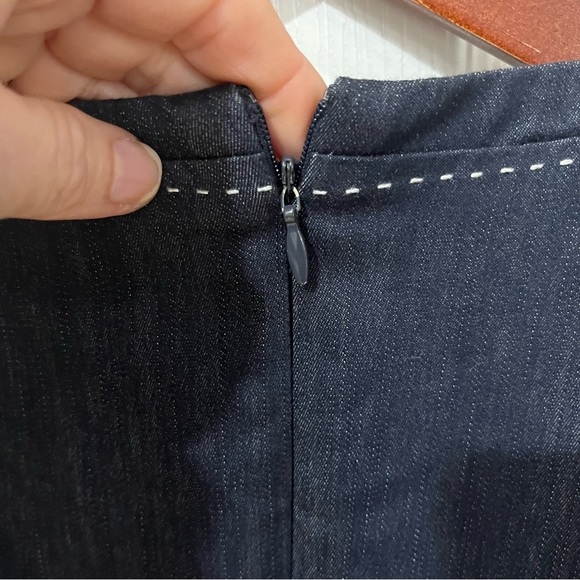 Cleo blue sleeveless zipper back dress size 10 - Picture 10 of 10